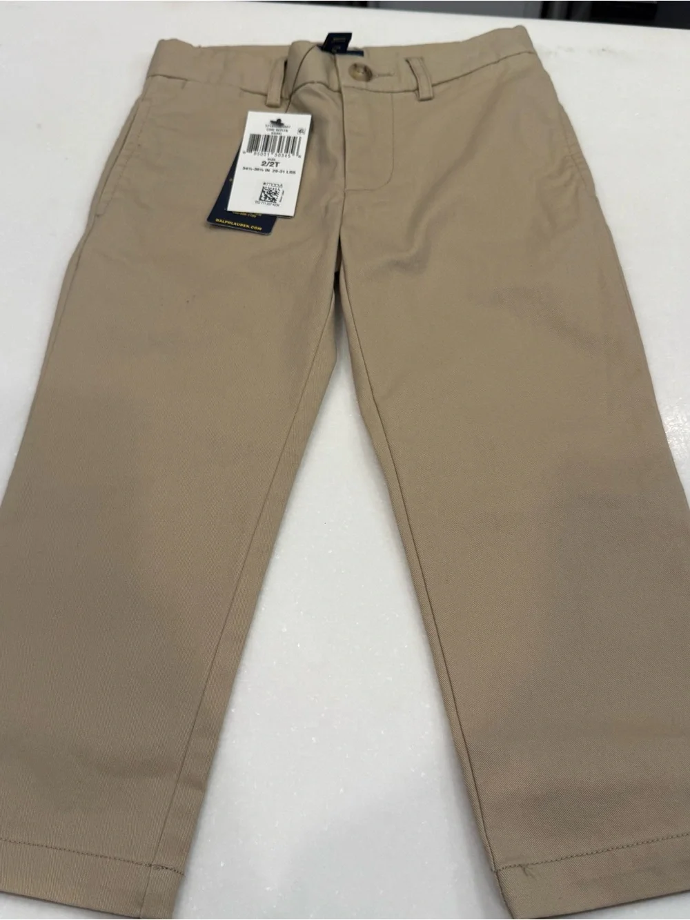 Ralph Lauren Boys 3 PCS Set Rugby Shirt, Button Down Shirt & Chinos NWT Sz 2T